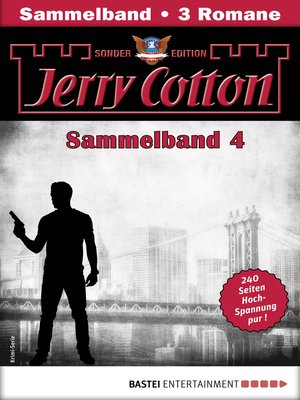 cover image of Jerry Cotton Sonder-Edition Sammelband 4--Krimi-Serie